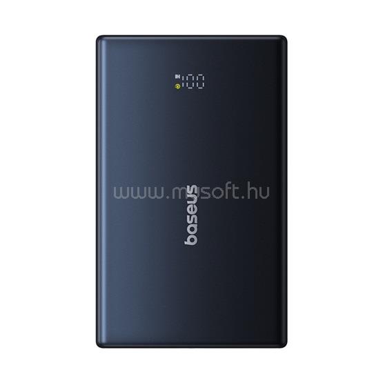 BASEUS PicoGo gyorstöltő powerbank 10000mAh, 20W (fekete)