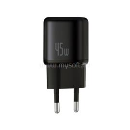 BASEUS BASEUS PICOGO hálózati töltő Type-C aljzat 45W, PD gyorstöltő, FEKETE P10176800123-00 small