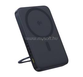 BASEUS PICOGO QI2 vésztöltő Type-C aljzat 5000mAh, kitámasztó, FEKETE P10076802123-00 small
