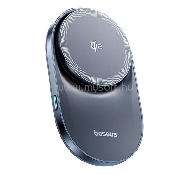 BASEUS PRIMETRIP VC1 PRO autós tartó szellőzőre, Qi2, FEKETE