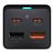 BASEUS BASEUS hálózati elosztó AC+2 USB+2 Type-C aljzat 2500W, GaN3 + Type-C kábel, FEKETE PSZM000901 small