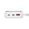 BASEUS Qpow Pro+ gyorstöltő powerbank 10000 mAh, 22.5W, beépített USB Type-C kábel (fehér) P10067101213-00 small