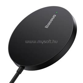 BASEUS Simple Mini3 mágneses vezeték nélküli töltő 15W, Magnetic (fekete) CCJJ040001 small