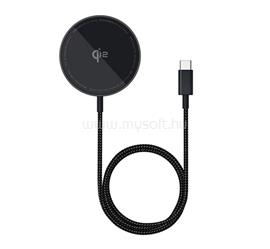 BASEUS BASEUS SIMPLE MINI4 asztali töltő 15W, Qi2, FEKETE P10278200111-00 small