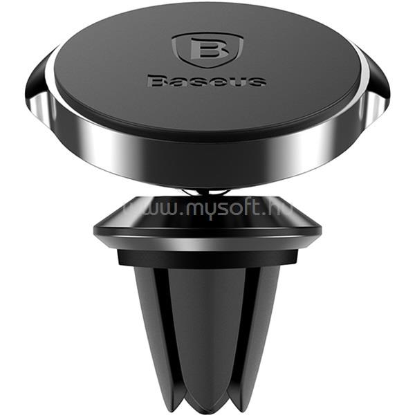 BASEUS BASEUS SMALL EARS autós tartó szellőzőre, 360°, FEKETE