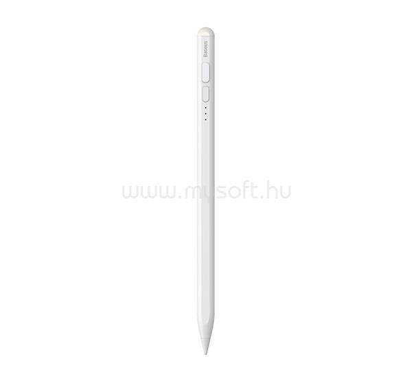 BASEUS IPAD Air 13 (2026) / Air 11 (2026) BASEUS SMOOTH WRITING 2 érintő ceruza aktív, Apple Pencil kompatibilis, FEHÉR
