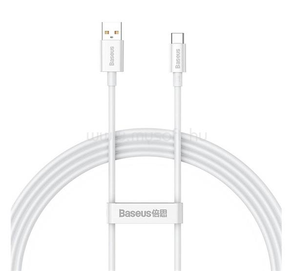 BASEUS BASEUS SUPERIOR adatkábel USB - Type-C, 150cm, FEHÉR
