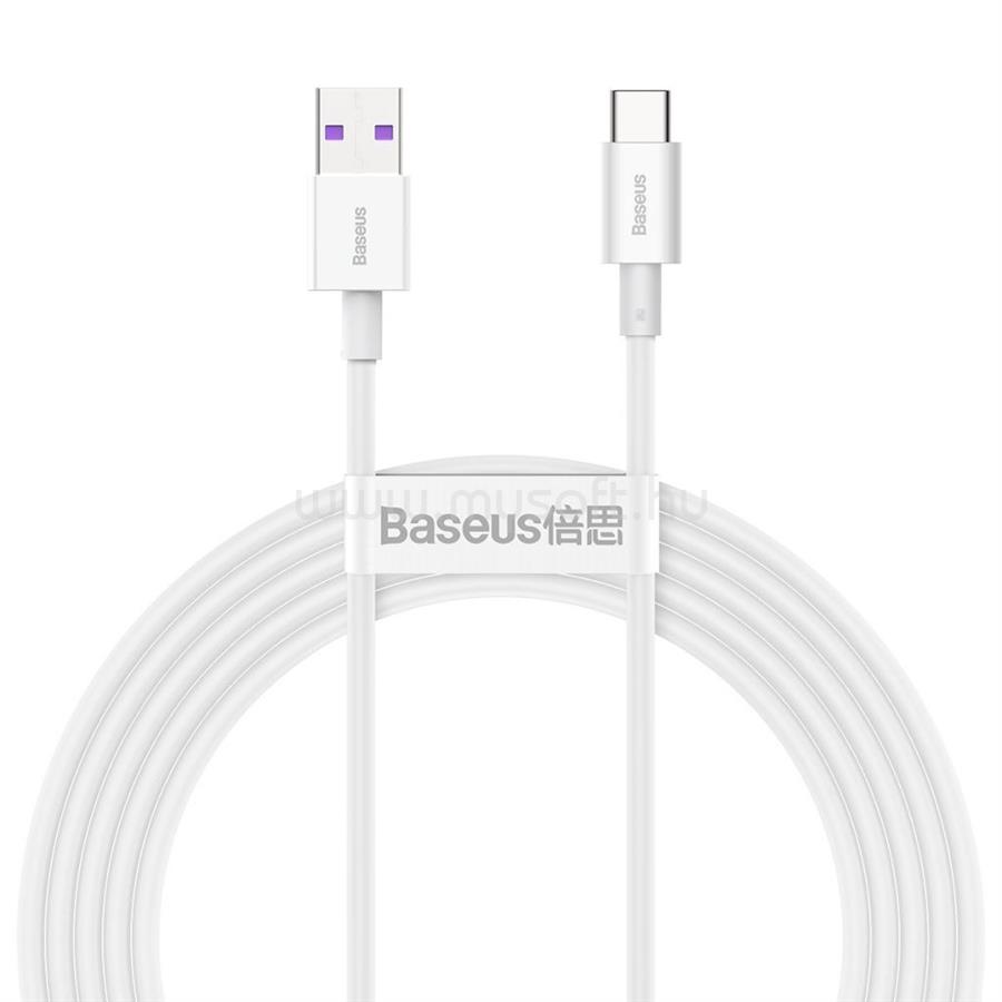 BASEUS Superior USB-A -> USB-C kábel 2m (fehér)