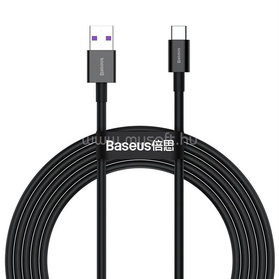 BASEUS Superior USB-A - USB-C kábel 66W 2m (fekete)