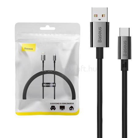 BASEUS SUPERIOR adatkábel USB - Type-C, 100cm, FEKETE