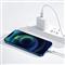 BASEUS Superior USB Type-C - iPhone, 20W gyorstöltős adatkábel, 1.5m, fehér CATLYS-B02 small