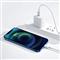 BASEUS Superior USB Type-C - iPhone, 20W gyorstöltős adatkábel, 2m, fehér CATLYS-C02 small