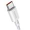 BASEUS Superior USB Type-C, 100W gyorstöltő adatkábel, 2m, fehér CATYS-C02 small