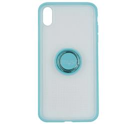 BASEUS iPhone XR 6.1 szilikon telefonvédő asztali tartó, mágneses, VILÁGOSKÉK WIAPIPH61-YD03 small