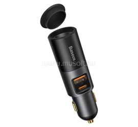 BASEUS BASEUS szivargyújtó adapter elosztó, 120W, SZÜRKE CCBT-C0G small