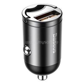 BASEUS TINY STAR autós töltő USB aljzat 20W, extra mini, SZÜRKE VCHX-A0G small