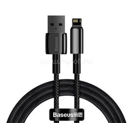 BASEUS iPhone 14 Plus / 14 Pro Max / 14 Pro BASEUS TUNGSTEN GOLD adatkábel USB - lightning, 200cm, FEKETE CALWJ-A01 small