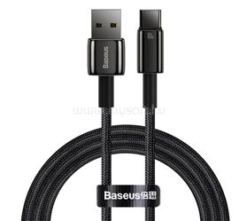 BASEUS BASEUS TUNGSTEN GOLD adatkábel USB - Type-C, 100cm, FEKETE CAWJ000001 small