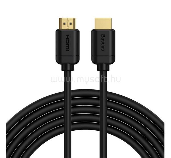 BASEUS BASEUS TV/HDMI kábel 19pin, 500cm, FEKETE