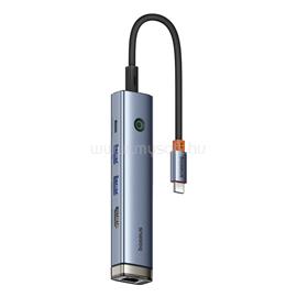 BASEUS UltraJoy 5-Port HUB AIR dokkoló állomás (szürke) B00052801811-03 small