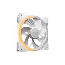 BE QUIET! Cooler 12cm - LIGHT WINGS 140mm PWM Reverse White (RGB, 1300rpm, 25,5dB, fehér) BL135 small