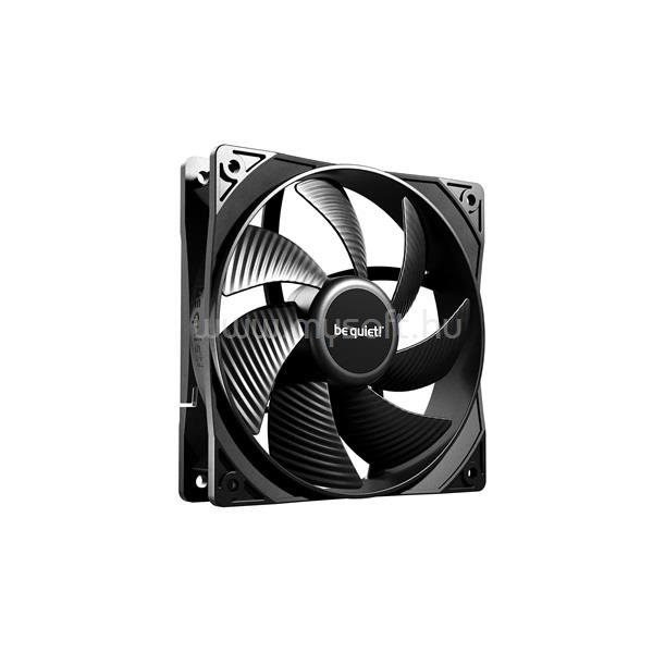 BE QUIET! Cooler 12cm - PURE WINGS 3 120mm PWM 3-Pack (1600rpm, 25,5dB, fekete)