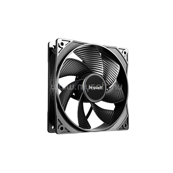 BE QUIET! Cooler 12cm - PURE WINGS 3 120mm PWM Reverse 3-Pack (1500rpm, 28,5dB, fekete)