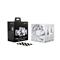 BE QUIET! Cooler 12cm - PURE WINGS 3 120mm PWM Reverse W 3-Pack (1500rpm, 28,5dB, fehér) BL136 small