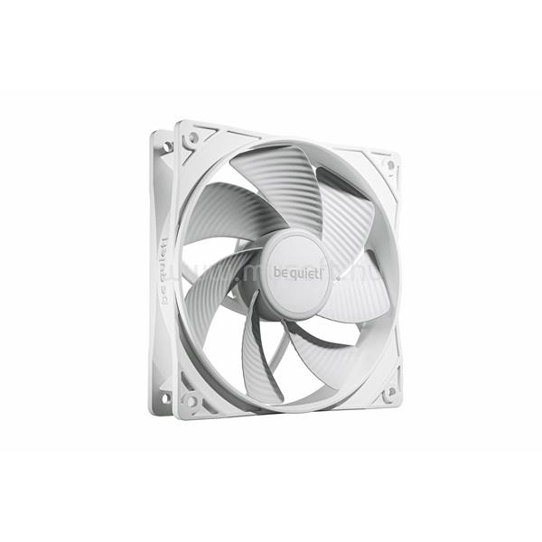 BE QUIET! Cooler 12cm - PURE WINGS 3 120mm PWM Reverse W 3-Pack (1500rpm, 28,5dB, fehér)