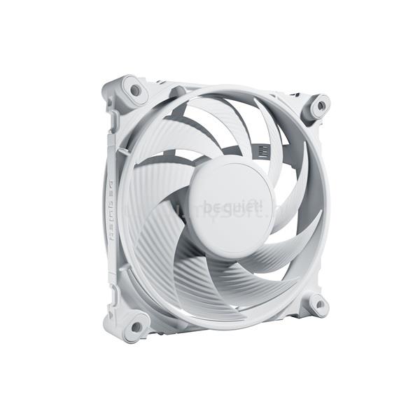 BE QUIET! Cooler 12cm - SILENT WINGS 4 White 120mm PWM (1600rpm, 18,9dB, fehér)
