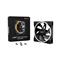 BE QUIET! Cooler 14cm - LIGHT WINGS 140mm PWM Reverse Black (RGB, 1300rpm, 25,5dB, fekete) BL134 small