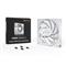 BE QUIET! Cooler 14cm - PURE WINGS 3 White 140mm PWM high-speed (1800rpm, 30,5dB, fehér) BL113 small