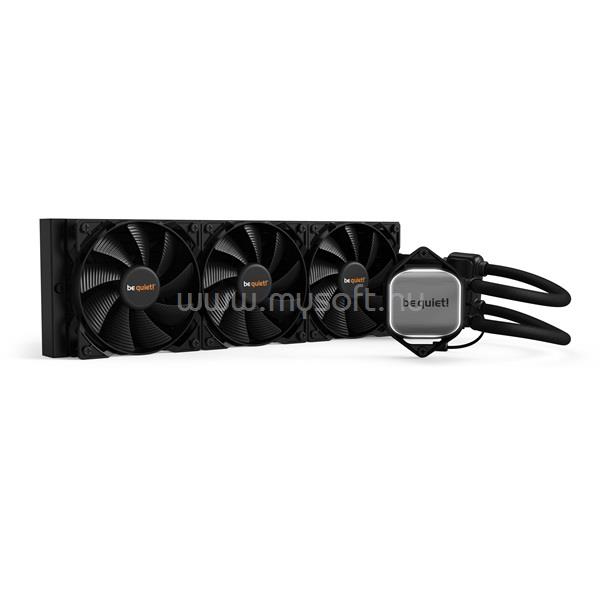 BE QUIET! CPU Water Cooler - PURE LOOP 360mm (3x120mm ventillátor, 5500rpm, csatlakozó: 3pin, cső hossza: 400mm)
