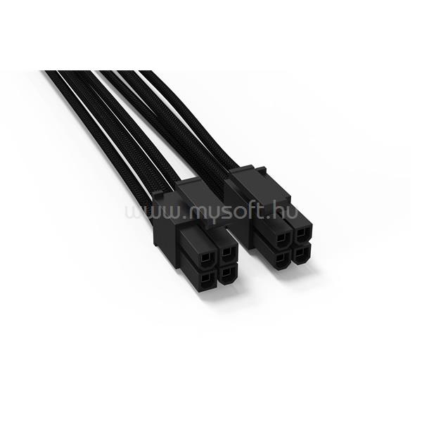 BE QUIET! Kábel - CPU Power Cable CC-4420 (P4+4, 1 csatlakozó, erenként harisnyázott, 45 cm, fekete)