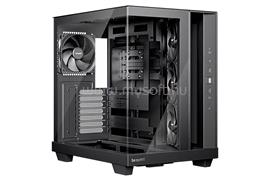 BE QUIET! LIGHT BASE 500 fekete (táp nélküli) ablakos ATX ház BGW83 small