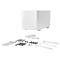 BE QUIET! Pure Base 501 Airflow fehér (táp nélküli) ATX ház BG075 small
