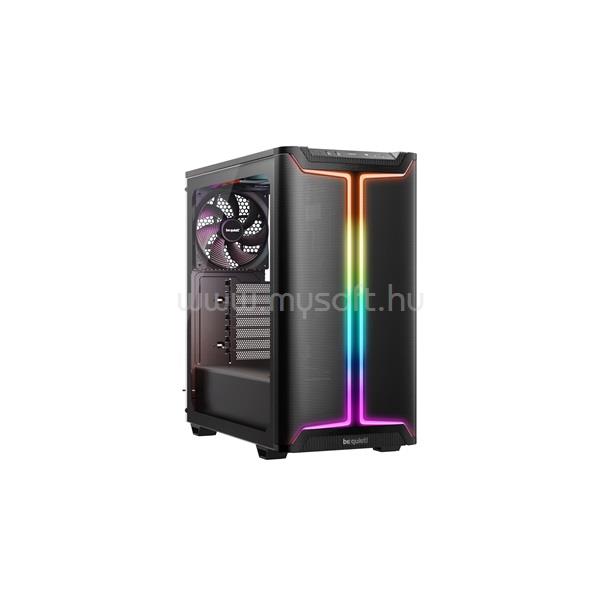BE QUIET! Pure Base 501 DX Black fekete (táp nélküli) ablakos ATX ház
