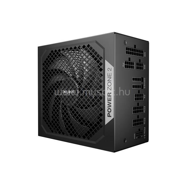 BE QUIET! tápegység POWER ZONE 2 ATX3.1, 1000W moduláris 80+ Platinum