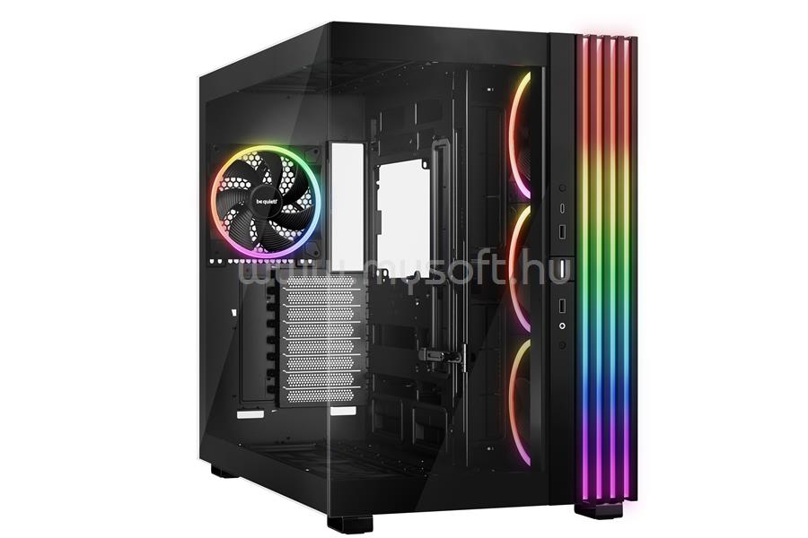 BE QUIET! LIGHT BASE 900 FX Fekete (Táp nélküli) ablakos E-ATX ház