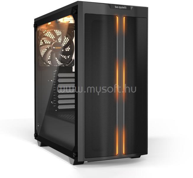 BE QUIET PURE BASE 500DX Fekete (Táp nélküli) ATX ház