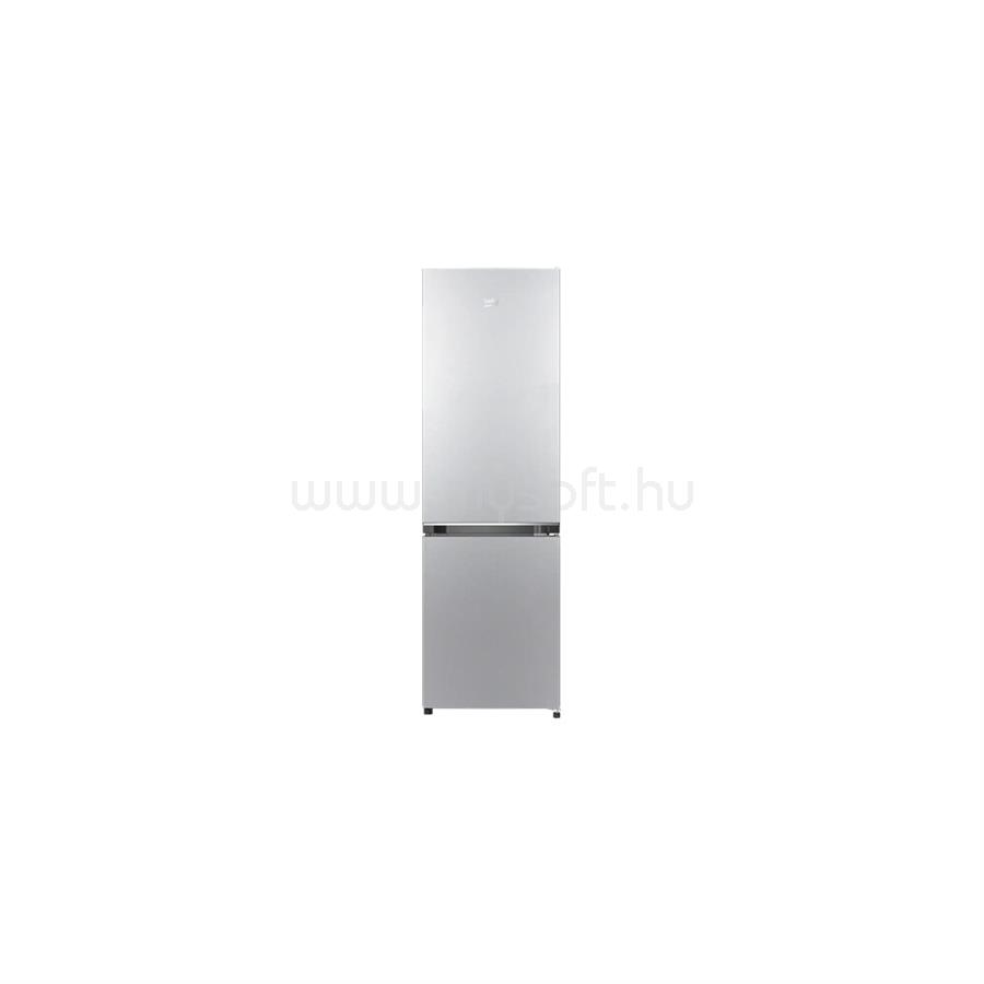 BEKO B1RCSO264S alulfagyasztós hűtőszekrény, E energiaosztály, 187l (hűtőtér) + 75l (fagyaszótér)