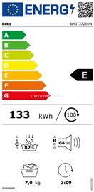 BEKO SZÁRÍTÓGÉP HŐSZIVATTYÚS 7 KG BEKO_BM3T372E0W small