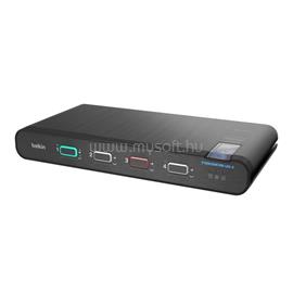 BELKIN 4P SNGL HEAD DP/HDMI TO DP/HDMI VIDEO SECURE DT KVM SWITCH PP4.0 IN F1DN104KVM-UN-4 small