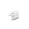 BELKIN BOOST CHARGE 24w USB-A Dual  Wall Charger w/ 1m  A-C - White WCE001vf1MWH small