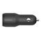 BELKIN BOOST CHARGE Car Charger Dual USB-A 24W + USB-A to Lightning Cable - Black CCD001bt1MBK small