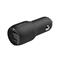 BELKIN BOOST CHARGE Car Charger Dual USB-A 24W + USB-A to Lightning Cable - Black CCD001bt1MBK small
