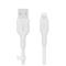 BELKIN BOOST CHARGE Flex Silicone cable USB-A to Lightning - 3M - White CAA008bt3MWH small