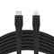BELKIN BOOST CHARGE Flex Silicone cable USB-C to Lightning - 3M - Black CAA009bt3MBK small