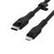 BELKIN BOOST CHARGE Flex Silicone cable USB-C to Lightning - 3M - Black CAA009bt3MBK small