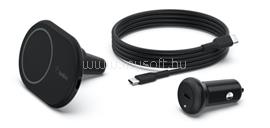 BELKIN Boost Charge mágneses autós tartó és töltő 10W fekete (WIC004btBK) WIC004btBK small